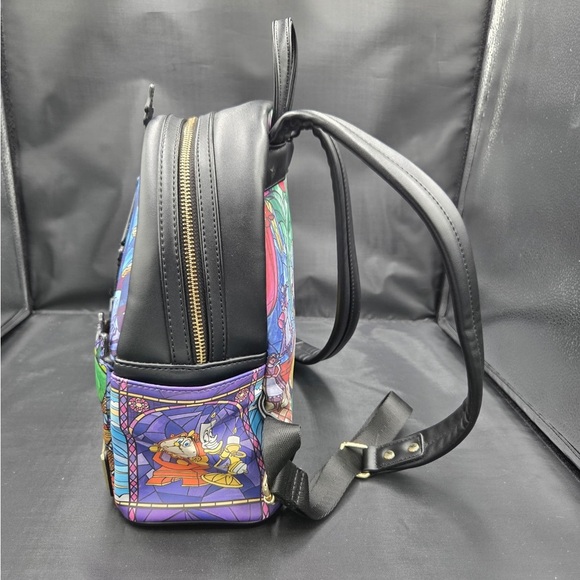 Loungefly Disney Castle Backpack with Multicolor Design main image 4